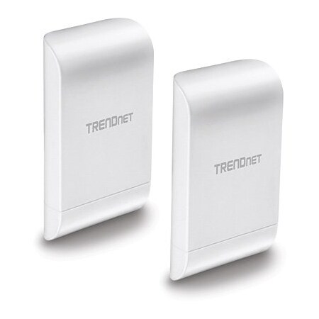 Trendnet 10 dBi Wireless N300 Outdoor PoE Preconfigured Point-to-Point Bridge TEW-740APBO2K